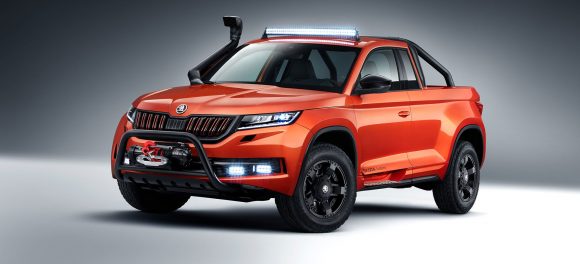 Skoda Mountiaq: El Kodiaq que se transformó en pick-up gracias a un grupo de estudiantes