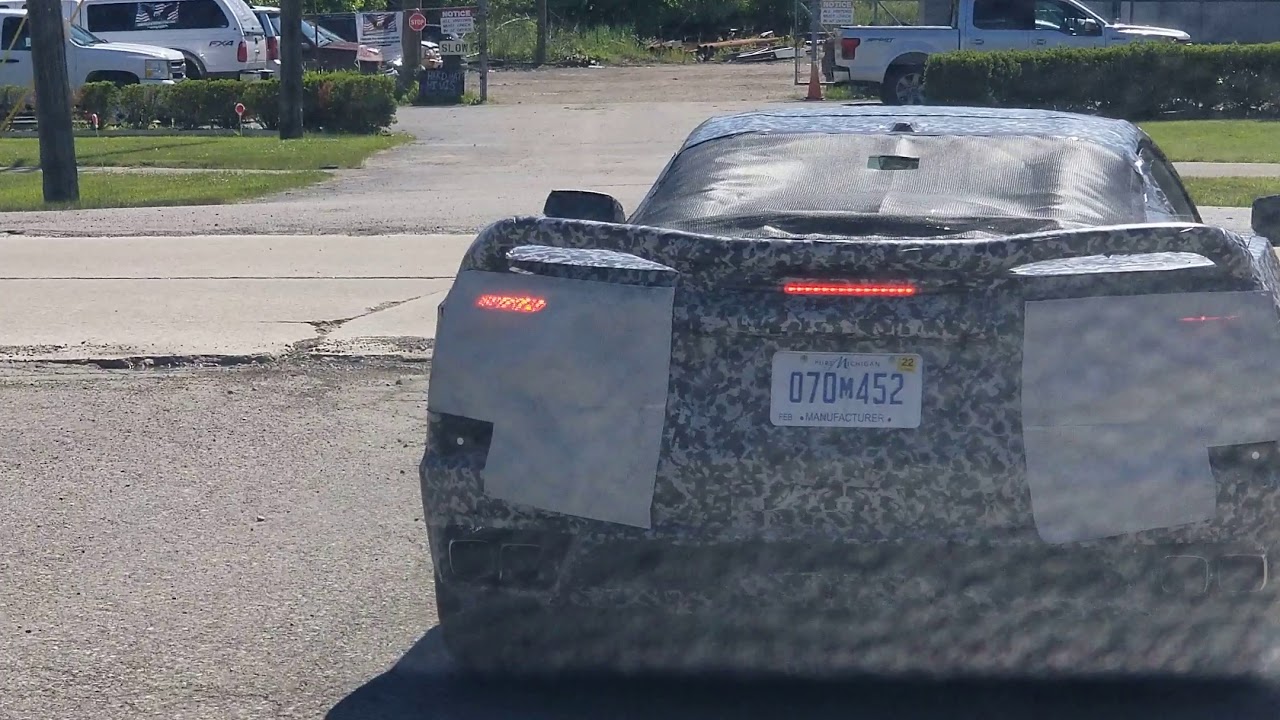 Up close with the 2020 Chevrolet Corvette C8 Mid Engine Prototype