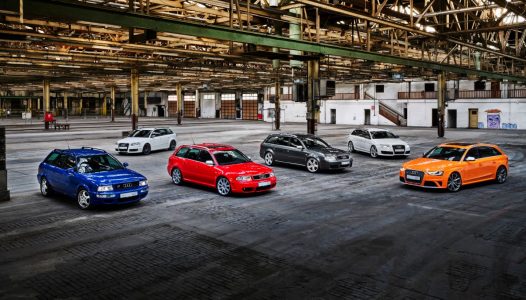 Audi celebra el 25 aniversario de sus modelos RS: Todo comenzó con el RS2