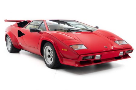 El Lamborghini Countach LP500 S de Mario Andretti puede ser tuyo si tienes 445.000 euros