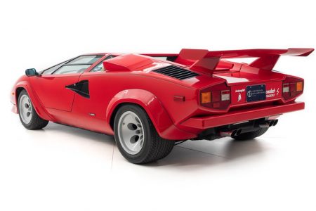 El Lamborghini Countach LP500 S de Mario Andretti puede ser tuyo si tienes 445.000 euros