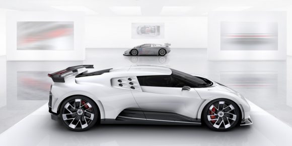 Bugatti Centodieci: Un guiño al mítico EB110