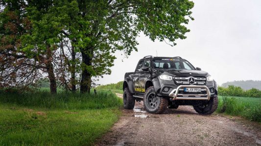 Delta 4x4 se ha animado también a preparar un Mercedes Clase X y este es el resultado