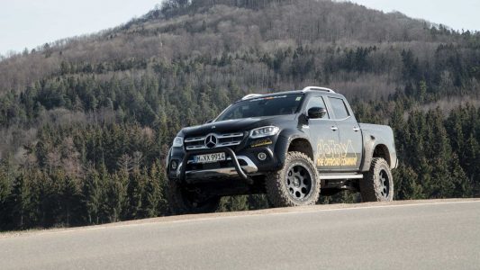 Delta 4x4 se ha animado también a preparar un Mercedes Clase X y este es el resultado