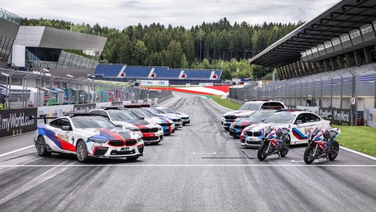 El nuevo coche de seguridad de MotoGP es el BMW M8 Safety Car con 625 CV