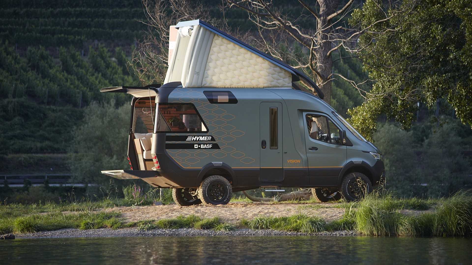 Hymer VisionVenture Concept: Una ventana al futuro de las furgonetas camper