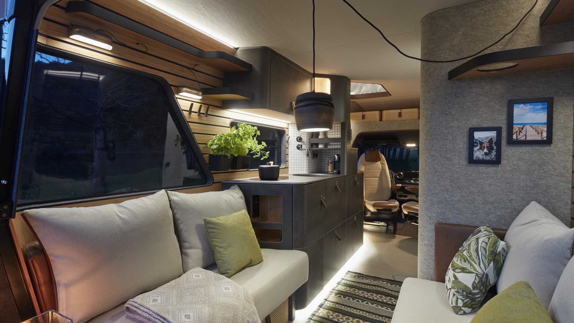 Hymer VisionVenture Concept: Una ventana al futuro de las furgonetas camper