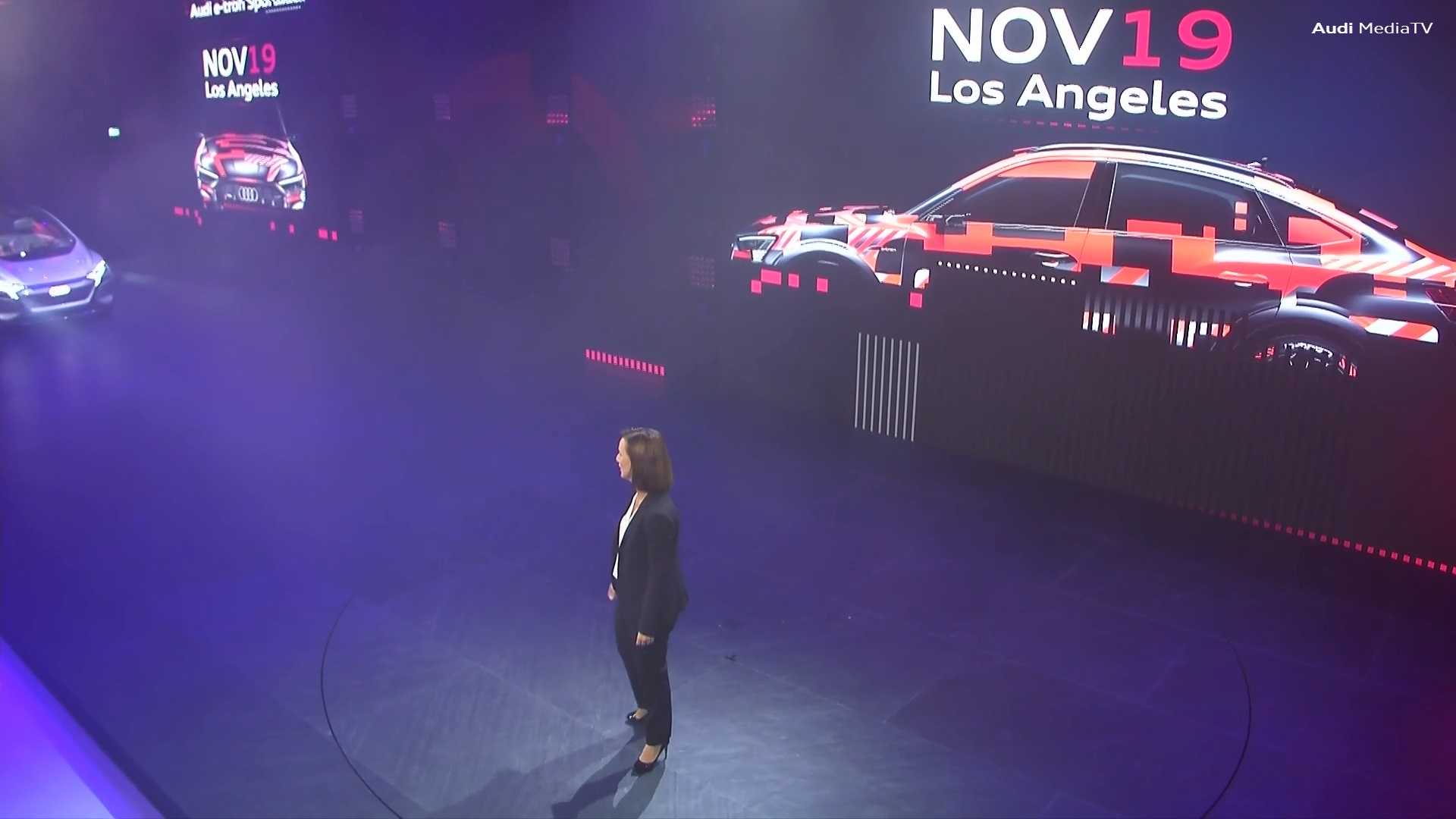 Nuevos anticipos del Audi E-Tron Sportback: ya hay fecha de presentación