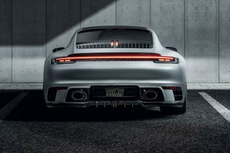 60 CV más y unas llantas de dudoso gusto para el Porsche 911 Carrera 4S de TechArt