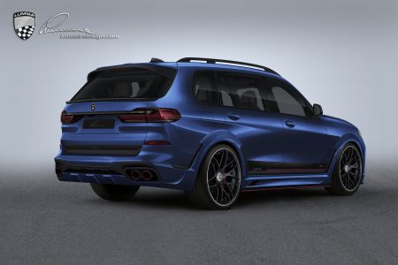 El BMW X7 de Lumma Design parece sacado de un videojuego... pero es real