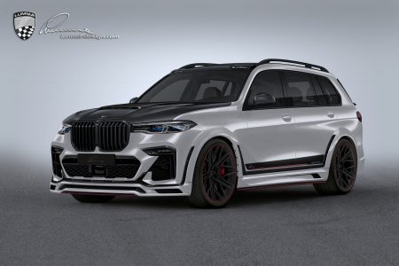 El BMW X7 de Lumma Design parece sacado de un videojuego... pero es real