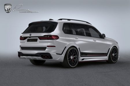 El BMW X7 de Lumma Design parece sacado de un videojuego... pero es real