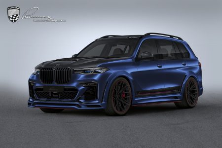 El BMW X7 de Lumma Design parece sacado de un videojuego... pero es real