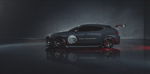 El Mazda3 TCR es la versión destinada a las carreras de turismos: 350 CV de potencia con un motor sobrealimentado