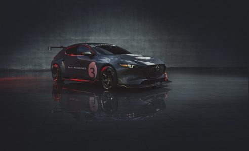 El Mazda3 TCR es la versión destinada a las carreras de turismos: 350 CV de potencia con un motor sobrealimentado