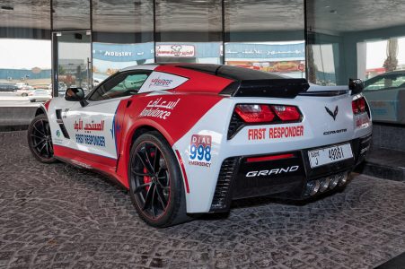 El servicio de ambulancias de Dubái incorpora un Nissan GT-R y un Corvette C7 Grand Sport