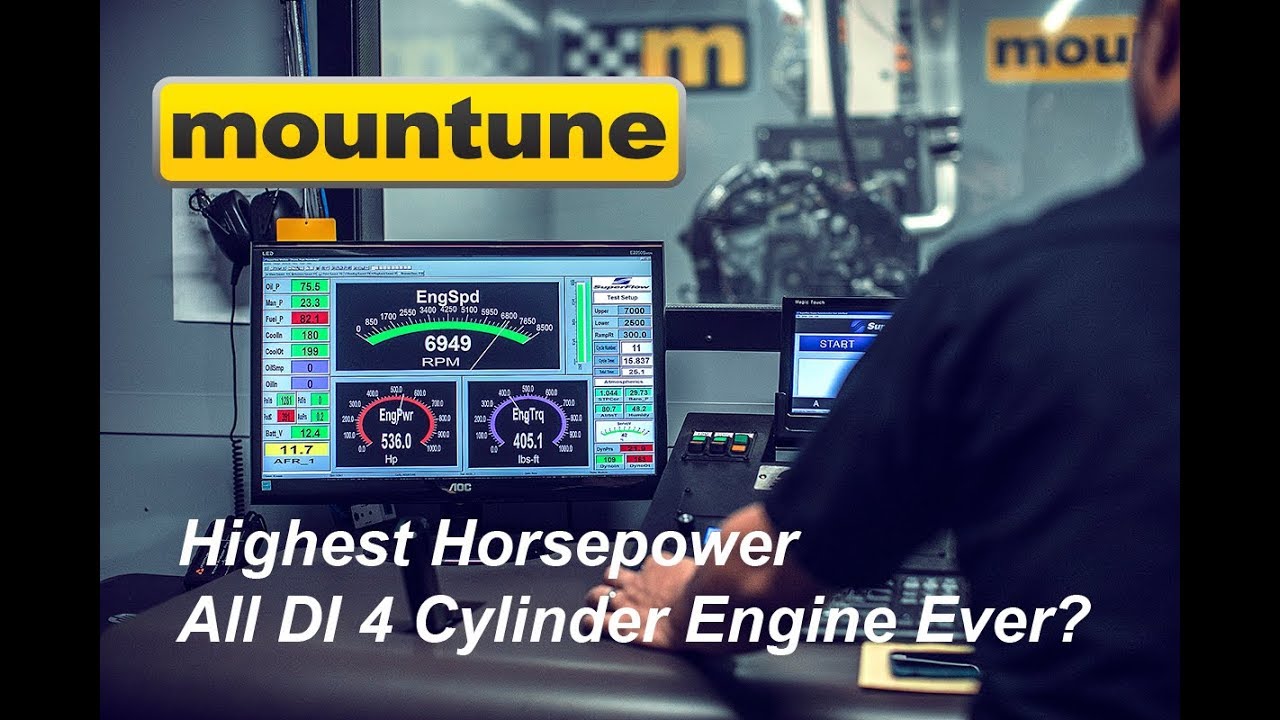 Mountune Builds the highest HP 4 cylinder all DI engine ever ?