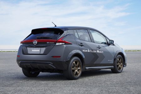 Nissan ha construido un Leaf con dos motores eléctricos, tracción total y más de 300 CV