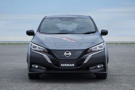 Nissan ha construido un Leaf con dos motores eléctricos, tracción total y más de 300 CV