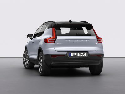 Volvo presenta el nuevo XC40 Recharge 100% eléctrico con 408 CV y 400 km de autonomía