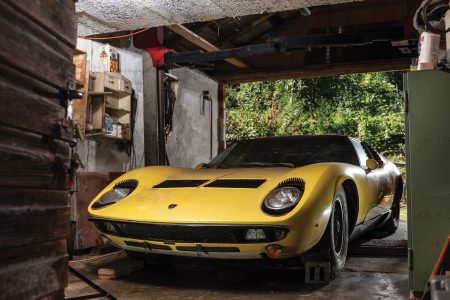 Este Lamborghini Miura P400 S de 1969 encontrado en un cobertizo se ha vendido por más de 1,45 millones de euros