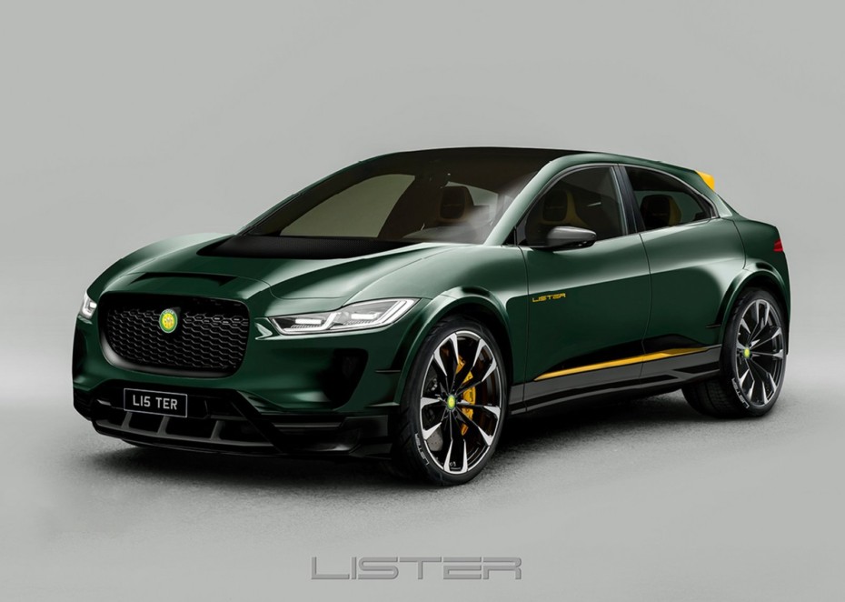 Lister SUV-E Concept: El Jaguar i-Pace se pone a dieta y aumenta su potencia