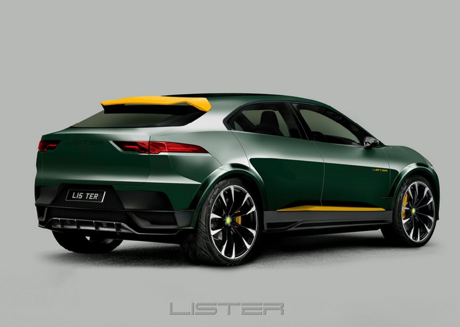 Lister SUV-E Concept: El Jaguar i-Pace se pone a dieta y aumenta su potencia