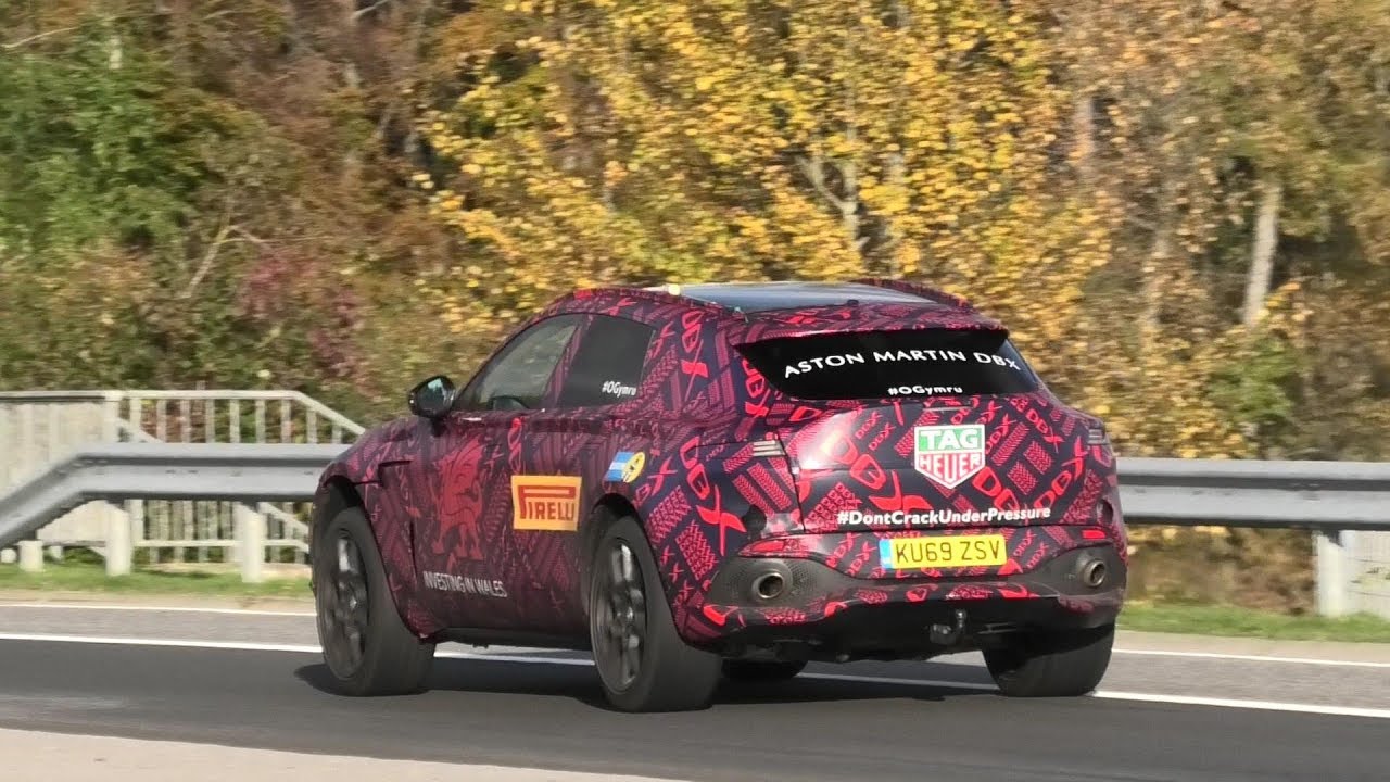 ASTON MARTIN DBX (WITH TOW BAR) Testing at on the Nurburgring!