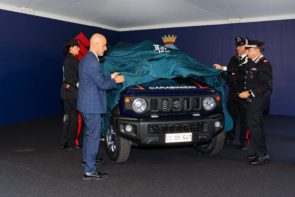 Los Carabinieri incorporan el Suzuki Jimny a su flota