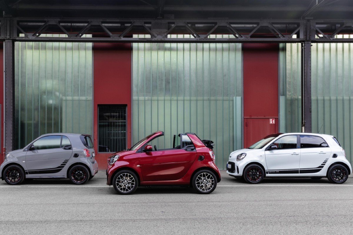 smart EQ fortwo, fortwo cabrio y forfour 2020: Precios para España