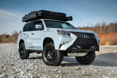 El Lexus GX Overland Concept es perfecto para pernoctar en él