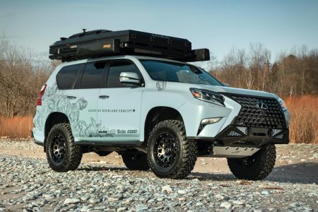 El Lexus GX Overland Concept es perfecto para pernoctar en él