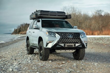 El Lexus GX Overland Concept es perfecto para pernoctar en él