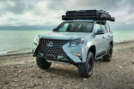 El Lexus GX Overland Concept es perfecto para pernoctar en él