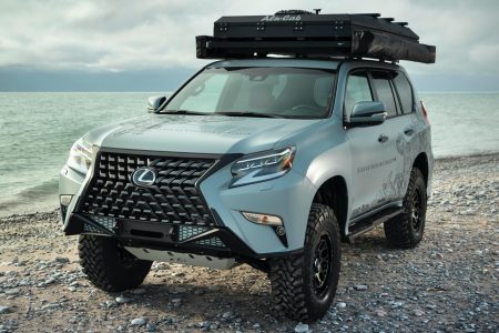 El Lexus GX Overland Concept es perfecto para pernoctar en él