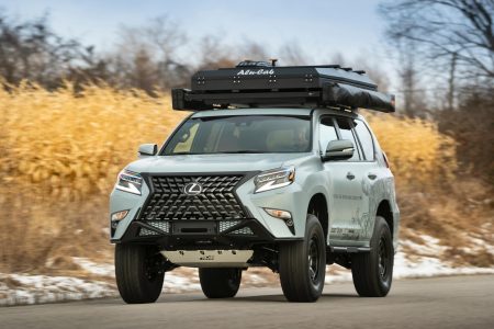 El Lexus GX Overland Concept es perfecto para pernoctar en él