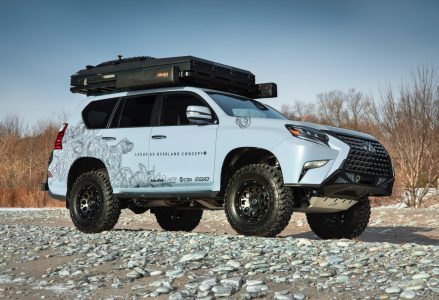 El Lexus GX Overland Concept es perfecto para pernoctar en él