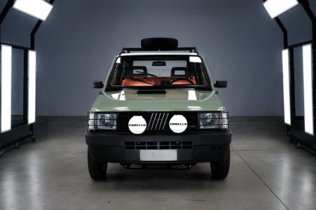 Este Fiat Panda 4x4 ha sido electrificado por Garage Italia Customs y luce así de espectacular