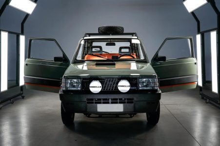 Este Fiat Panda 4x4 ha sido electrificado por Garage Italia Customs y luce así de espectacular