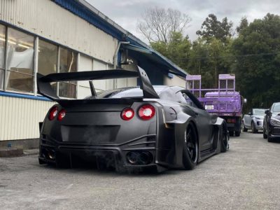 LB-ER34 Super Silhouette Skyline: El espectacular Nissan GT-R de Liberty Walk con 2.039 CV