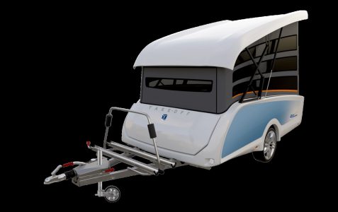 Takeoff X10T: Así de original es esta caravana plegable