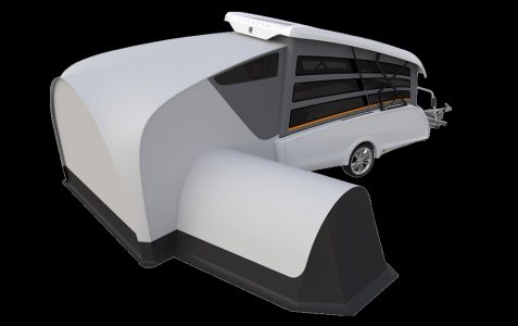 Takeoff X10T: Así de original es esta caravana plegable