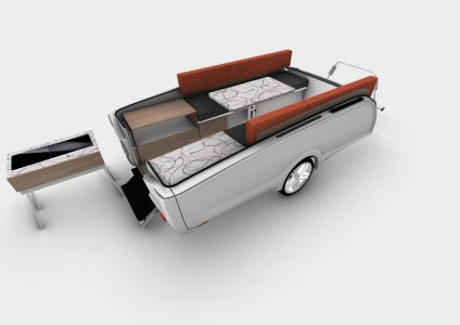 Takeoff X10T: Así de original es esta caravana plegable