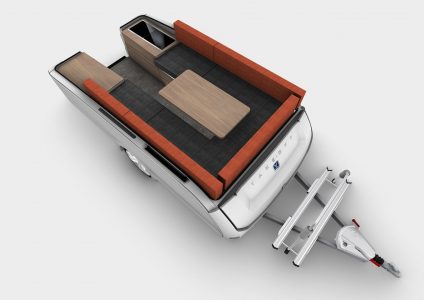 Takeoff X10T: Así de original es esta caravana plegable