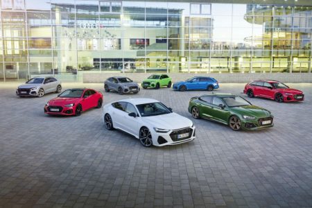 Audi rueda más de 8.000 km con cada modelo RS en Nürburgring durante su desarrollo