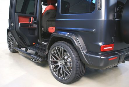 El Mercedes-Benz G63 AMG de Hofele no cuenta con más potencia, pero sí con seis plazas