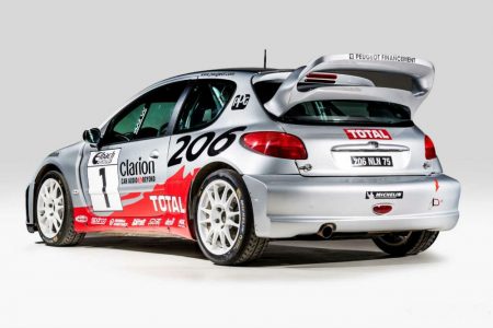 El Peugeot 206 WRC de Marcus Grönholm ahora puede ser tuyo