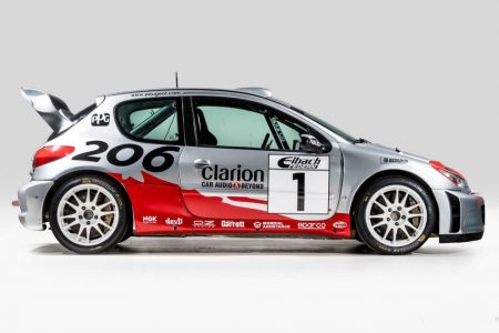 El Peugeot 206 WRC de Marcus Grönholm ahora puede ser tuyo