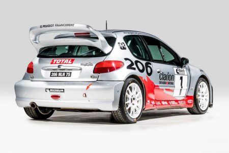 El Peugeot 206 WRC de Marcus Grönholm ahora puede ser tuyo