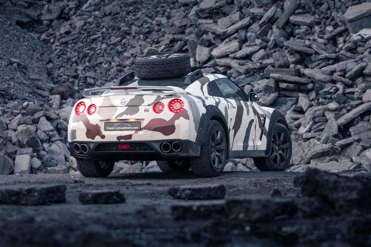 Ahora puedes hacerte con este Nissan GT-R offroad